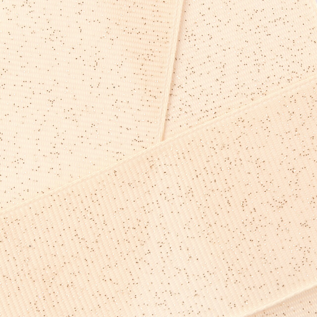 3" Dazzle Grosgrain Glitter Ribbon 815 Clearance Champagne 5 Yard